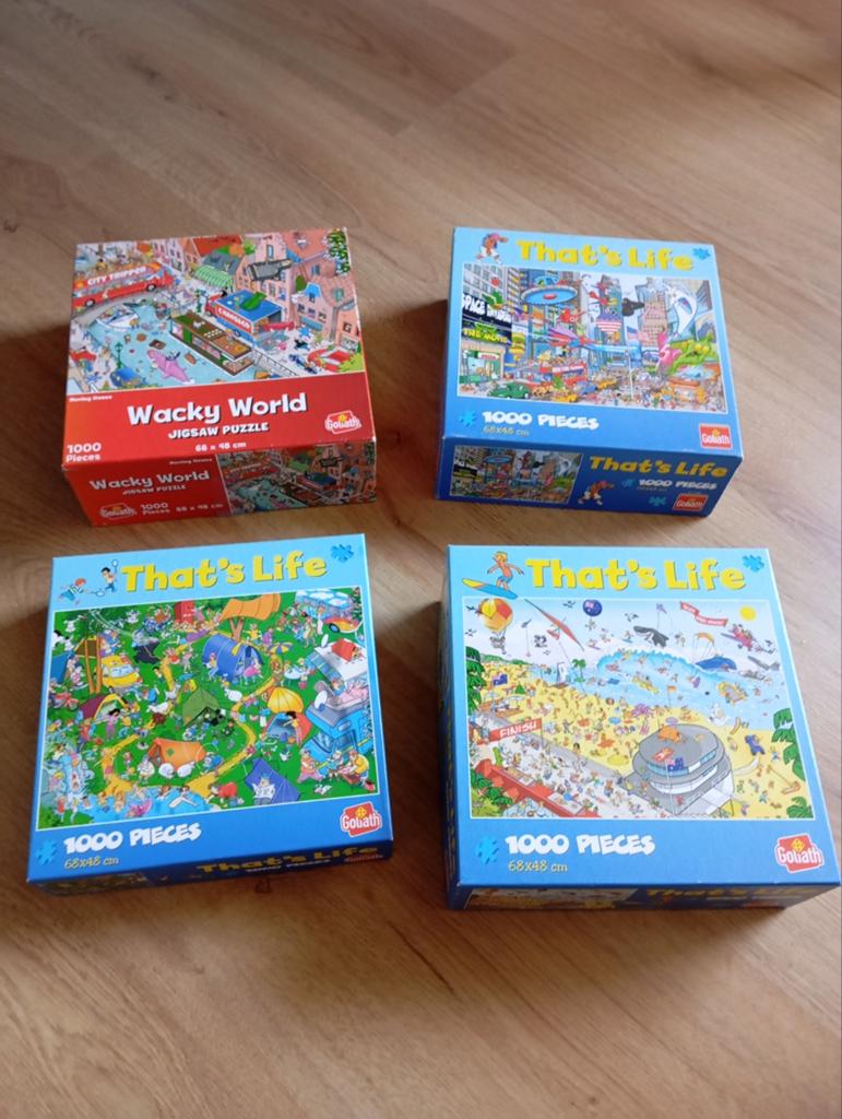 That's life puzzel wacky world, Ophalen of Verzenden, Zo goed als nieuw