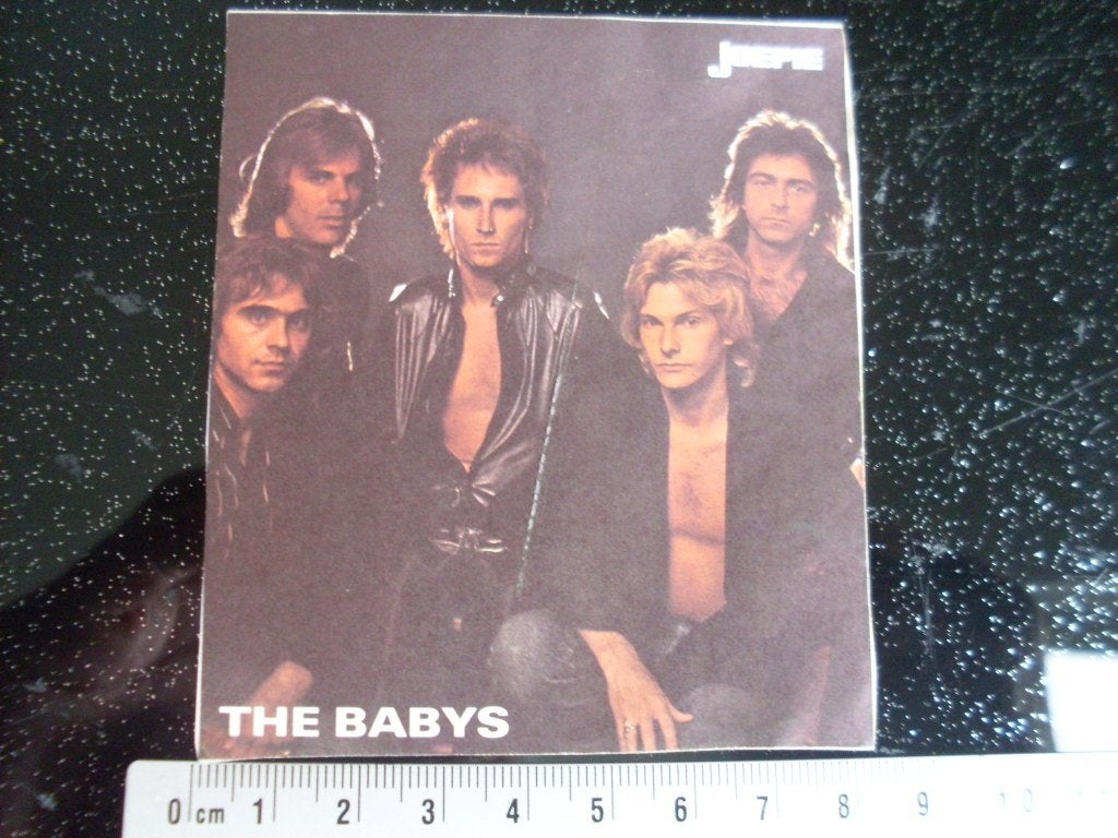 sticker The Babys Joepie, Verzenden, Zo goed als nieuw, Film, Tv of Omroep