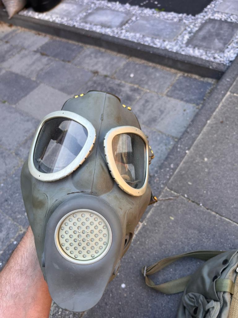Gasmask, Verzamelen, Ophalen of Verzenden, Landmacht, Nederland, Overige typen