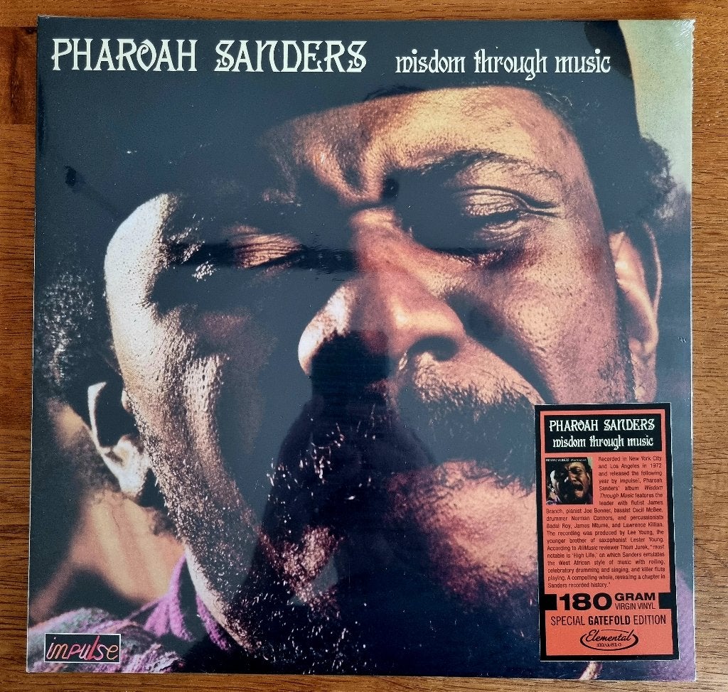 Pharoah Sanders - Wisdom Through Music (LP - reissue), Geseald, Ophalen of Verzenden, 12 inch, Nieuw in verpakking