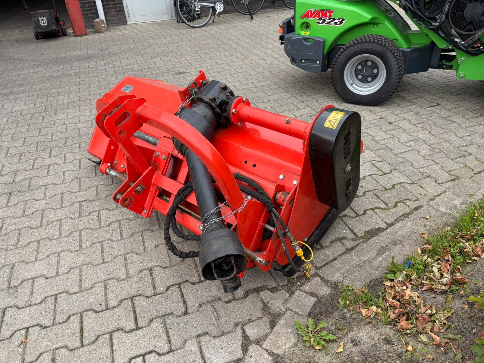 klepelmaaier 155m met hydraulische sideshift, Ophalen, Italie, Muratori, Weidebouw