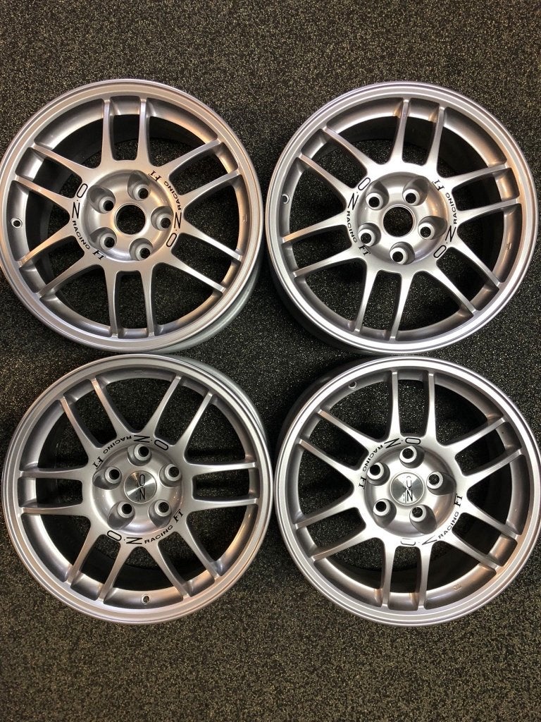 17 inch OZ Racing Mitsubishi Evo 5 velgen - Nieuwstaat!, Auto-onderdelen, Ophalen, Gebruikt, Velg(en), 17 inch