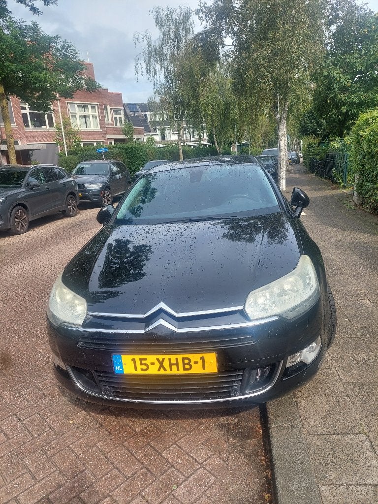 Citroën C5 1.6 THP 115KW 2012 Zwart - apk 1 sept 2027, Auto's, Citroën, Voorwielaandrijving, 15 km/l, Zwart, Stoelverwarming