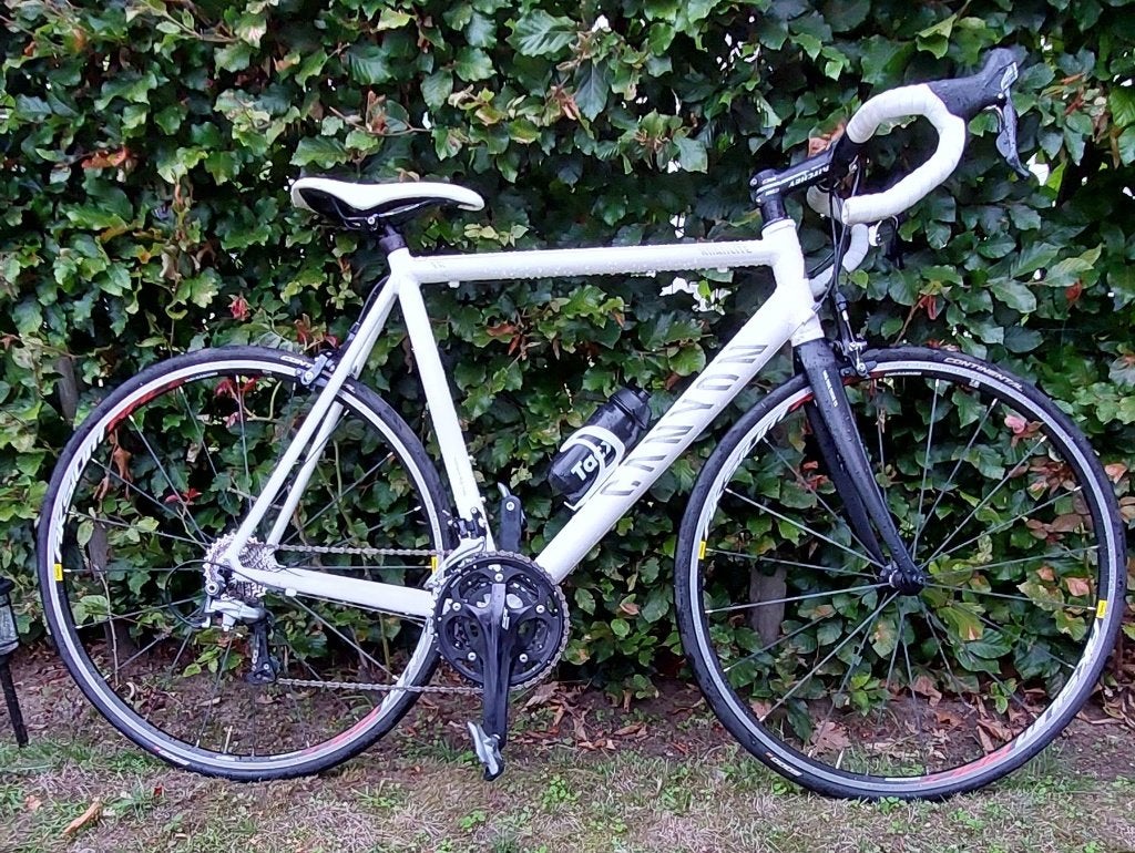 Canyon F6-roadlite racefiets, Fietsen en Brommers, 28 inch, Velgrem, Aluminium, Zo goed als nieuw