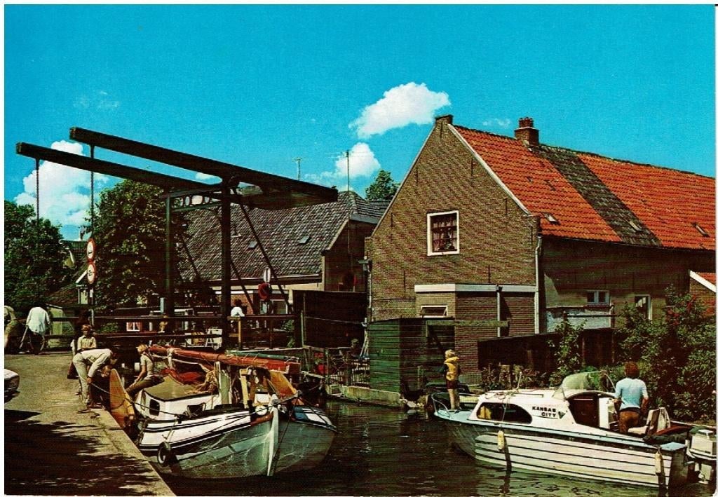Ansichtkaart Abcoude, Heinkuitenbrug, Verzamelen, Ansichtkaarten | Nederland, Ophalen of Verzenden, 1980 tot heden, Ongelopen