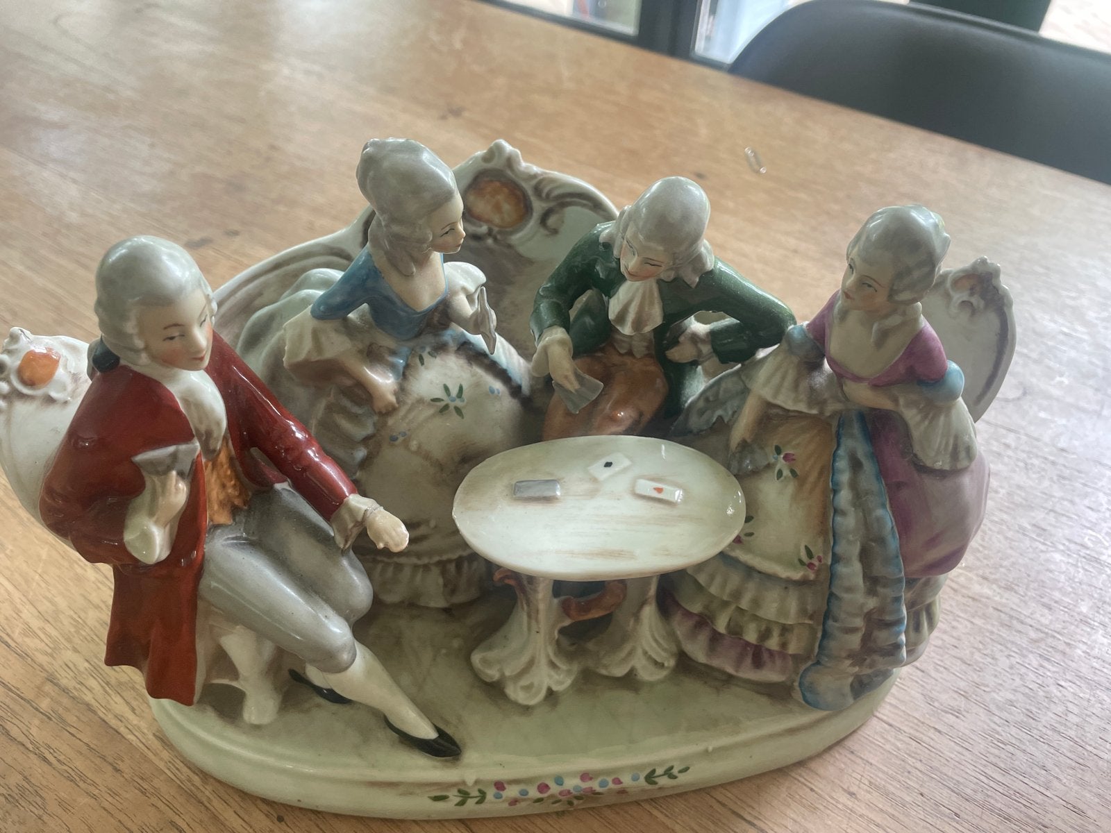Vintage porseleinen beeldje Wagner&Apel, Antiek en Kunst, Ophalen of Verzenden