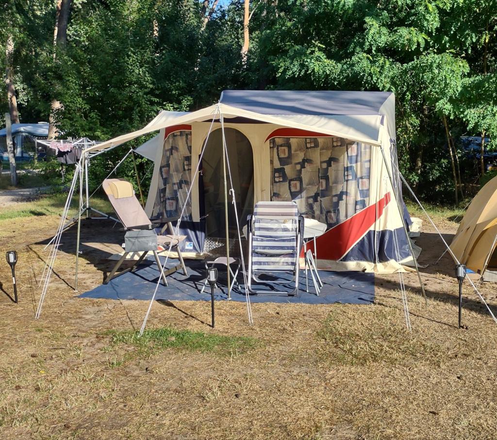 Jamet jametic vouwwagen 123 systeem, Caravans en Kamperen, Vouwwagens, Ophalen, Meerkleurig, Aanwezig, Jamet