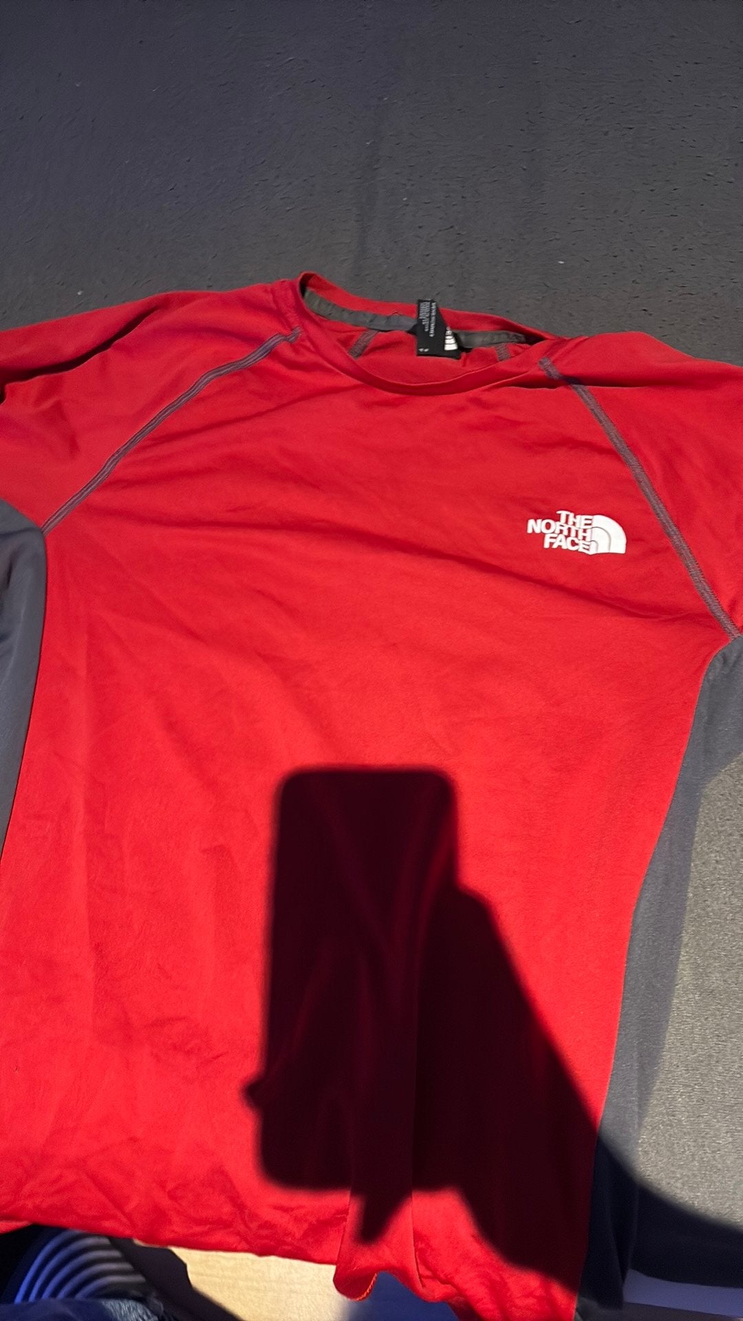 North face shirt, Overige maten, Ophalen of Verzenden, Zo goed als nieuw, Voetbal