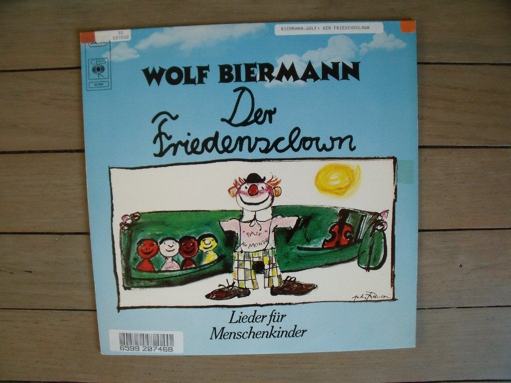 Wolf Biermann - Der Friedensclown, LP, Ophalen of Verzenden, Zo goed als nieuw, 12 inch