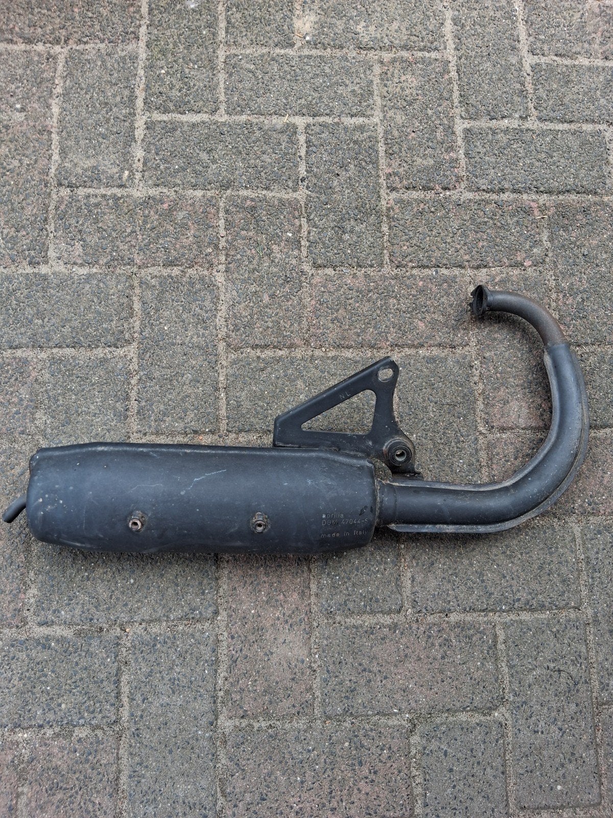 Aprilia DGM 47044-S originele scooter uitlaat, Ophalen of Verzenden, Gebruikt, Uitlaat, Aprilia
