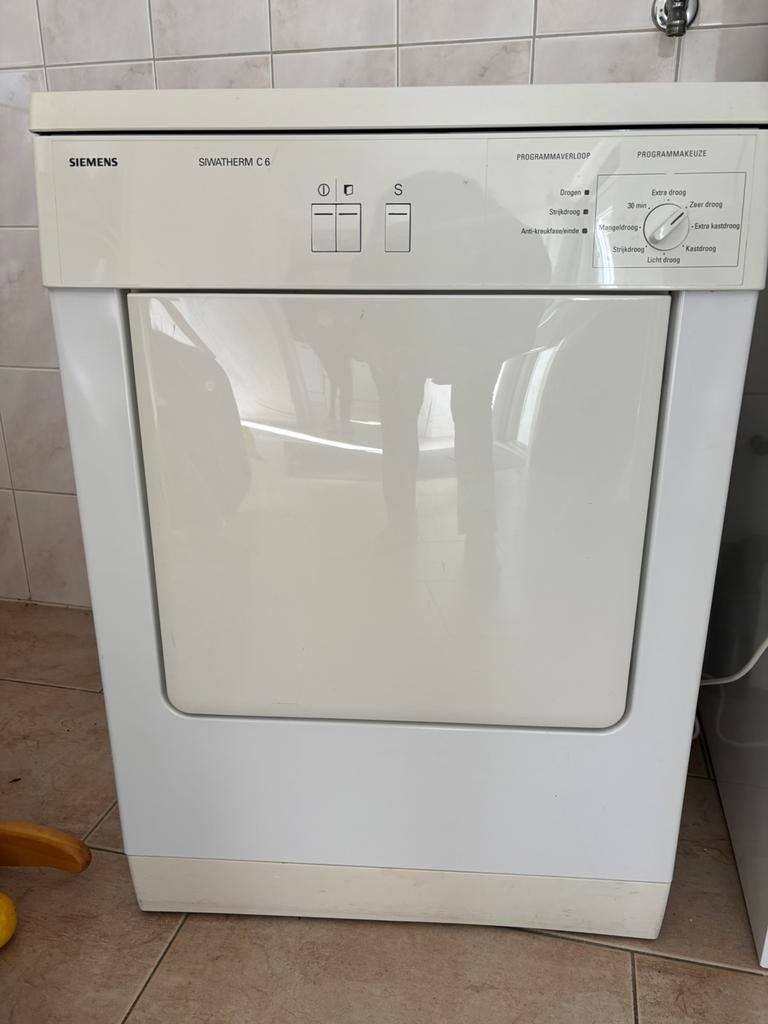 Siemens Siwatherm C6 wasdroger, Witgoed en Apparatuur, Wasdrogers, Ophalen, Zo goed als nieuw, Luchtafvoer, 85 tot 90 cm