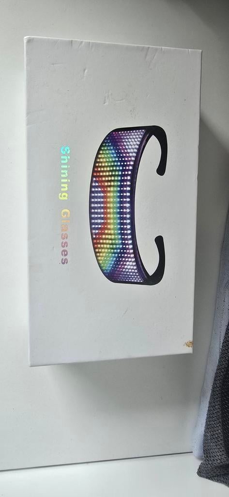 Shining Glasses - LED Lichtbril voor Feestjes en Festivals, Ophalen, Zo goed als nieuw