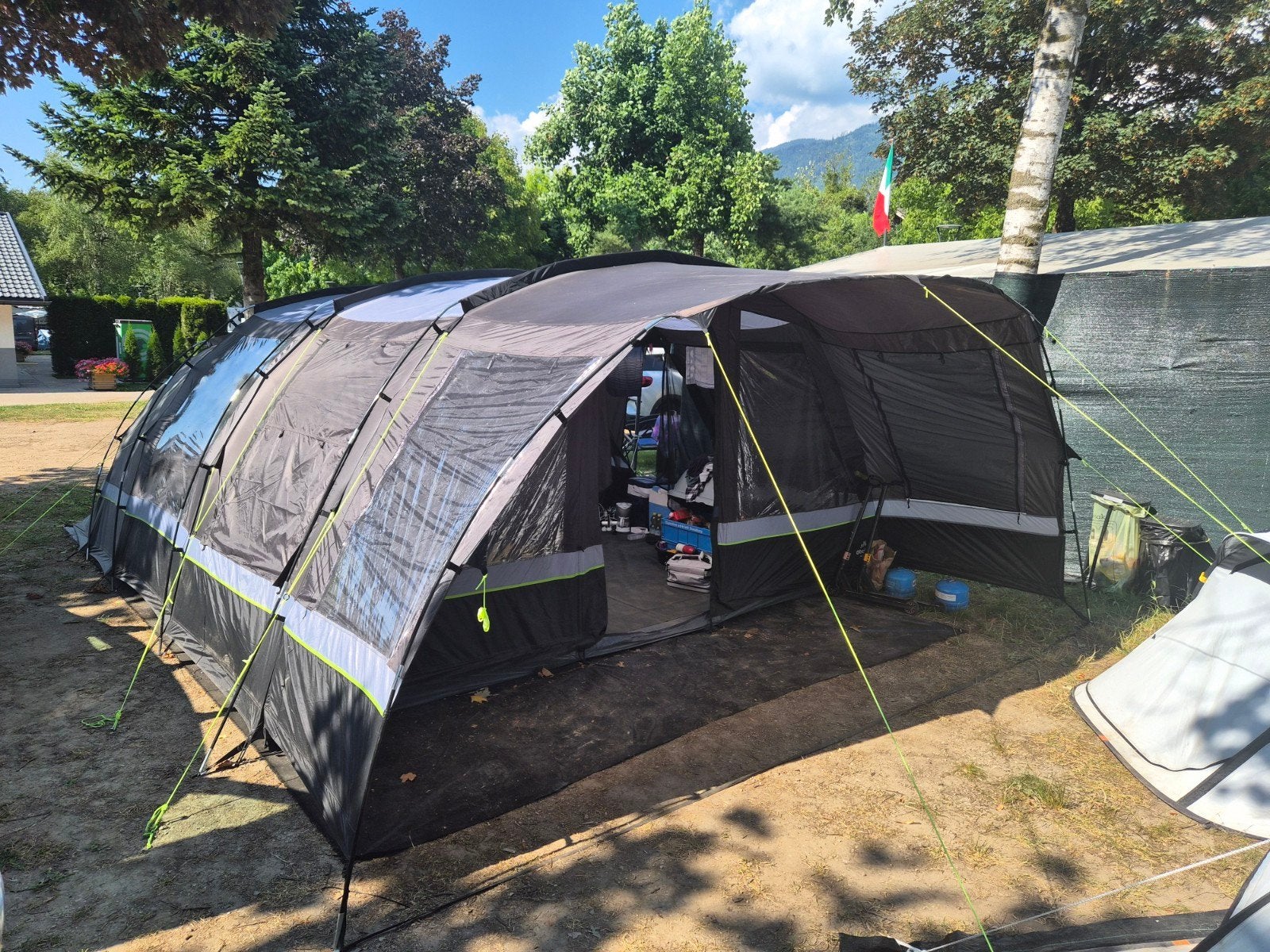 Obelink Dallas 6XL tunneltent - Ruime gezinstent, Ophalen, Gebruikt, Tot en met 6