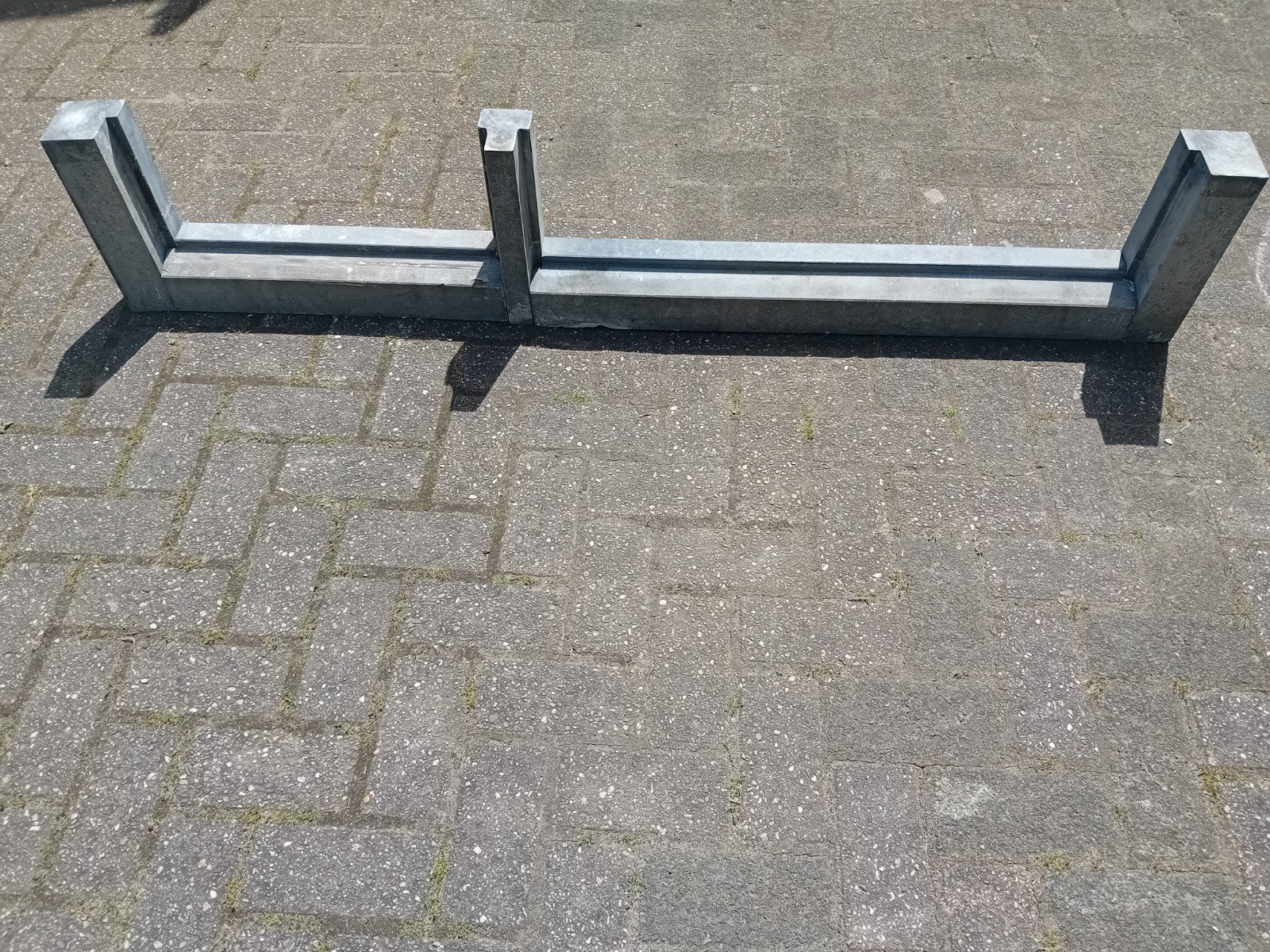 Hardstenen dorpel, Ophalen, Gebruikt