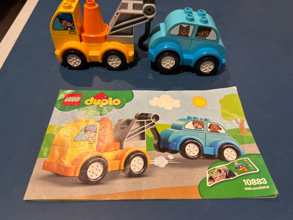 10883 duplo mijn eerste sleepwagen, Ophalen, Zo goed als nieuw, Duplo