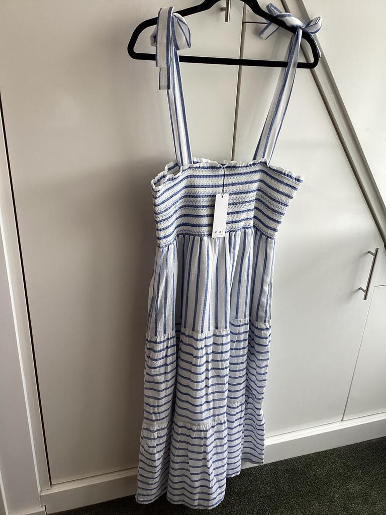 QUI lange zomerjurk maat 42 nieuw, Wit, Maat 42/44 (L), Nieuw, Ophalen of Verzenden