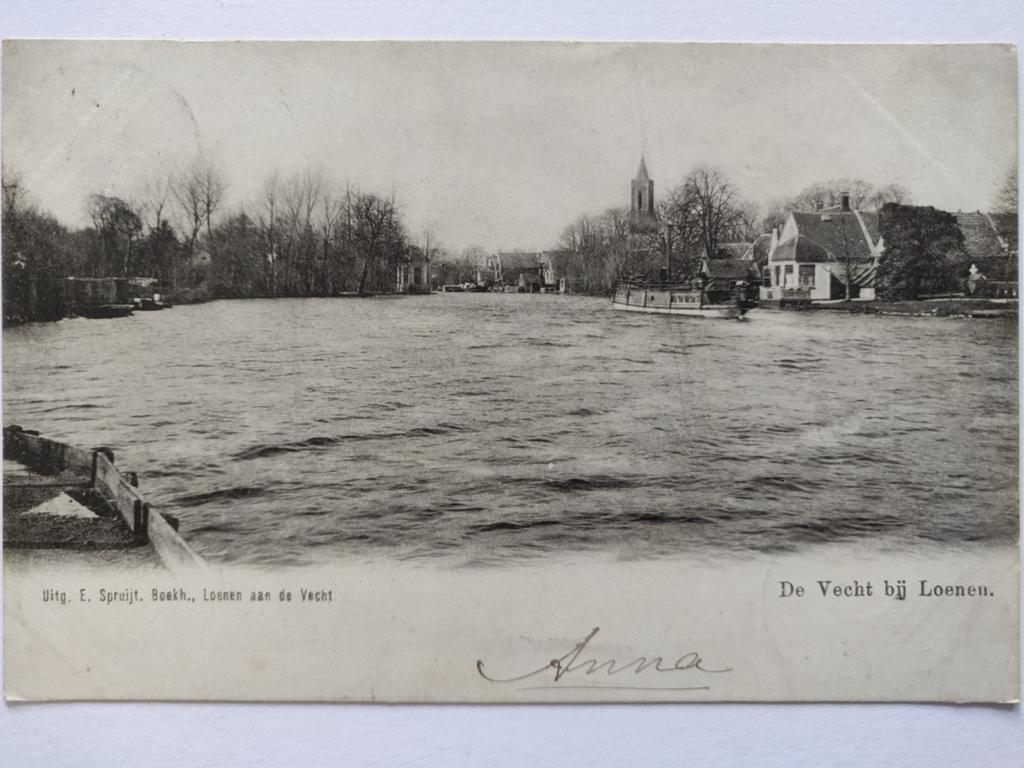 X2021 Loenen 1902, Ophalen of Verzenden, Voor 1920, Noord-Holland