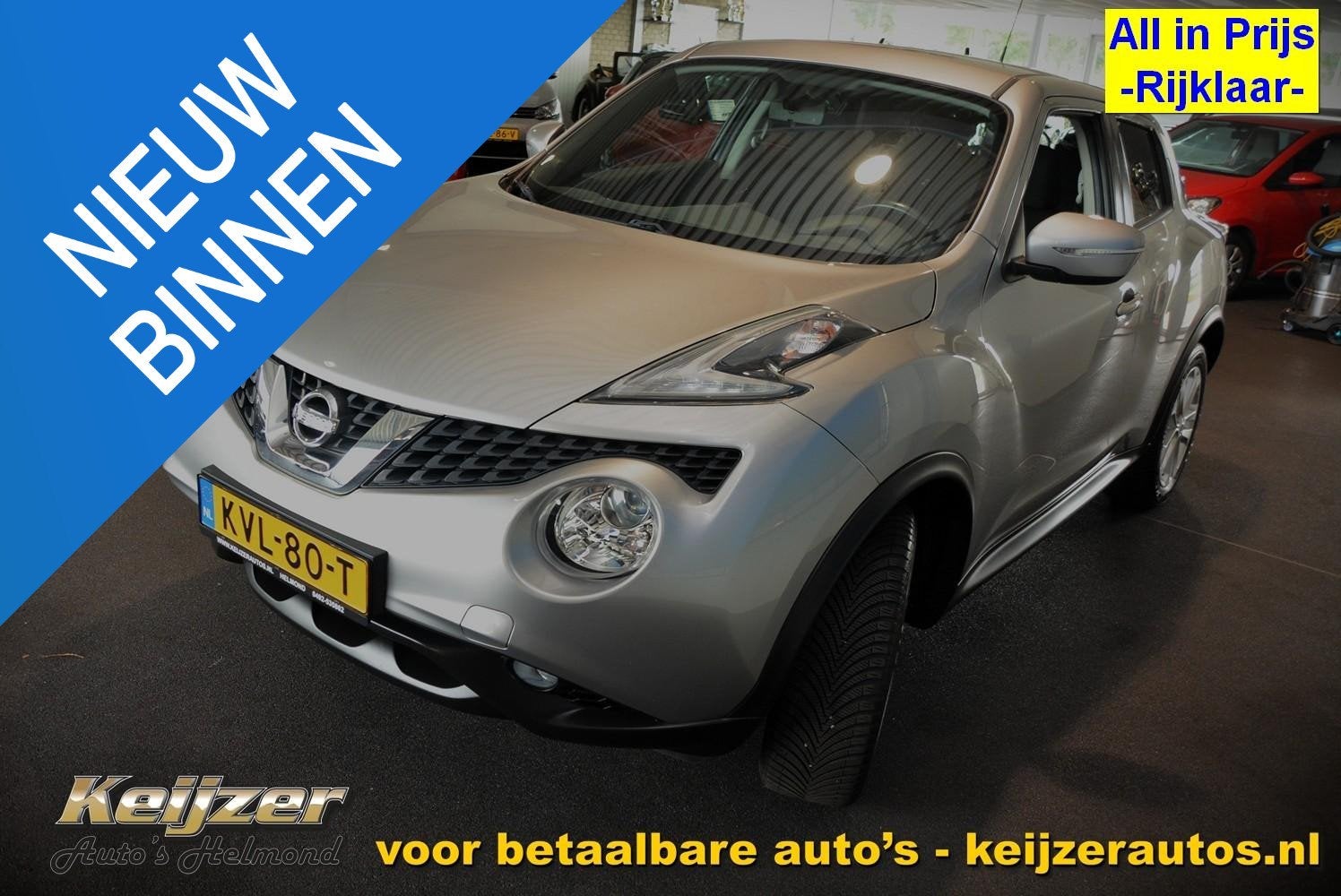 Nissan Juke 1.2 DIG-T S/S N-Connecta 1e eig.Nieuwstaat !, Auto's, Voorwielaandrijving, 639 kg, Euro 6, 116 pk