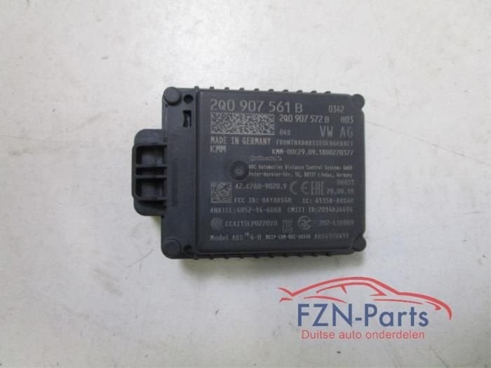 VW Polo 2G ACC Radar Sensor 2Q0907561B, Ophalen of Verzenden, Gebruikt