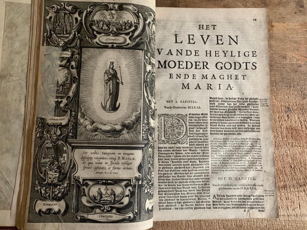 Generale Legende der Heilighen 1700 met 14 gravures, Ophalen of Verzenden