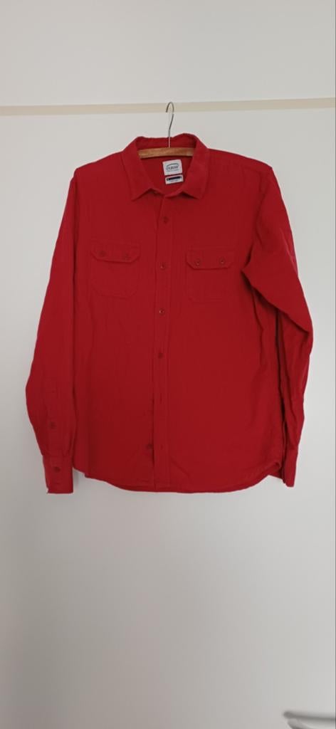 Oxbow heren overhemd, rood, maat S, Kleding | Heren, Halswijdte 38 (S) of kleiner, Zo goed als nieuw, Rood, Oxbow