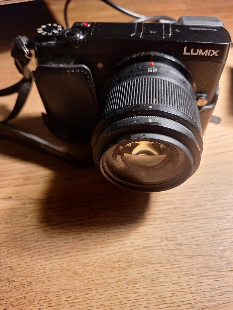 Lumix panasonic gx80k, Ophalen of Verzenden, Zo goed als nieuw, Compact, Leica