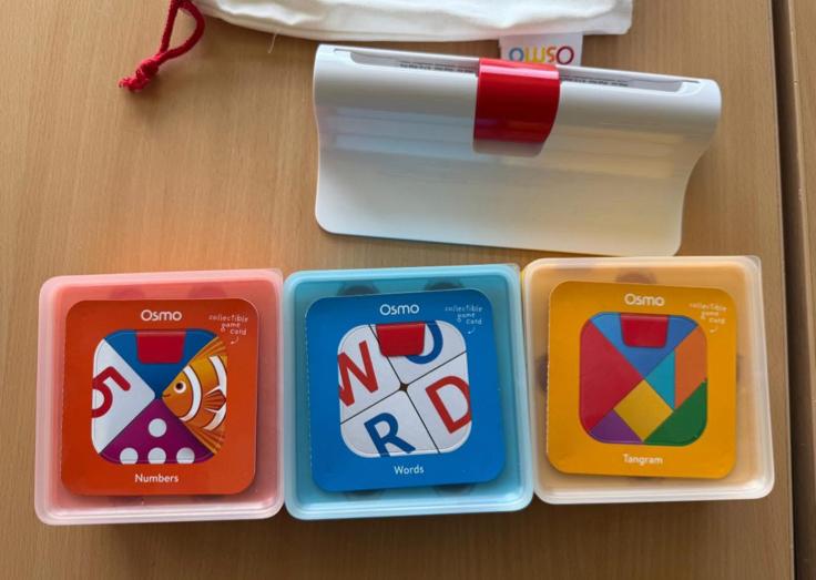 Osmo Starter Kit met Numbers, Words en Tangram, Ophalen of Verzenden, Zo goed als nieuw, Rekenen