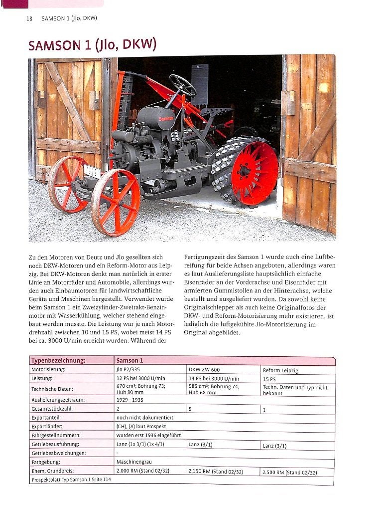 Hela Traktoren Alle Typen und Prospekte, Verzenden, Nieuw, Thomas und Franz Schoch, Tractor en Landbouw