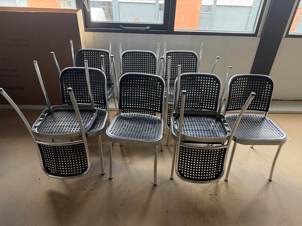 DePadova stoelen 12x, Ophalen, Zo goed als nieuw, Kunststof, Vijf, Zes of meer stoelen