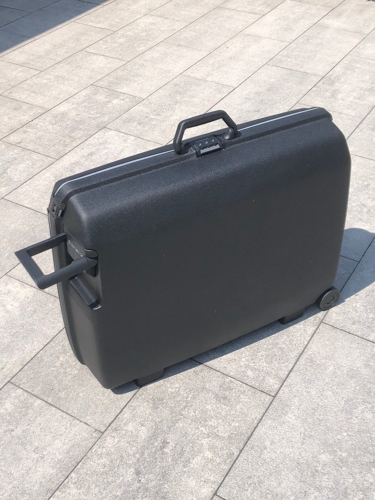 Samsonite Oyster hardshell koffer, Sieraden, Tassen en Uiterlijk, Koffers, Hard kunststof, 45 tot 55 cm, Zo goed als nieuw, Wieltjes