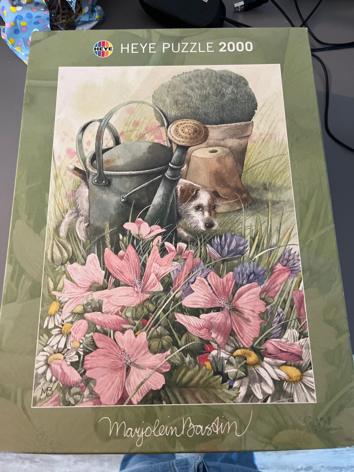Heye Puzzel 2000 stukjes compleet - Doggy Marjolein Bastin, Ophalen of Verzenden, Meer dan 1500 stukjes, Gebruikt, Legpuzzel