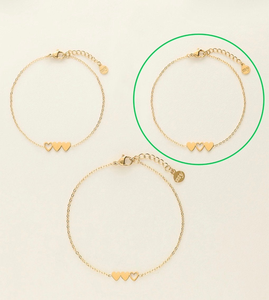 MyJewellery gouden armband, Ophalen of Verzenden, Zo goed als nieuw, Goud