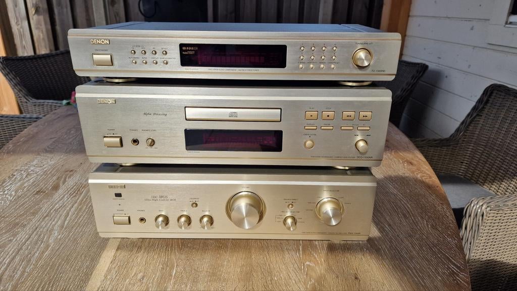 Denon stereo set pma-1500r dcd-1550ar tu-1500rd, Ophalen of Verzenden, Denon