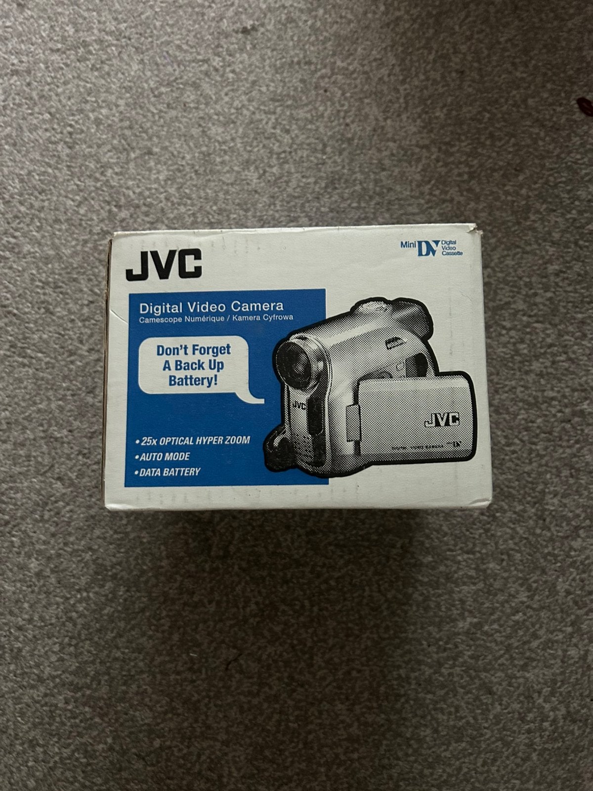 Mooi JVC camera te kool, Ophalen, Zo goed als nieuw, JVC