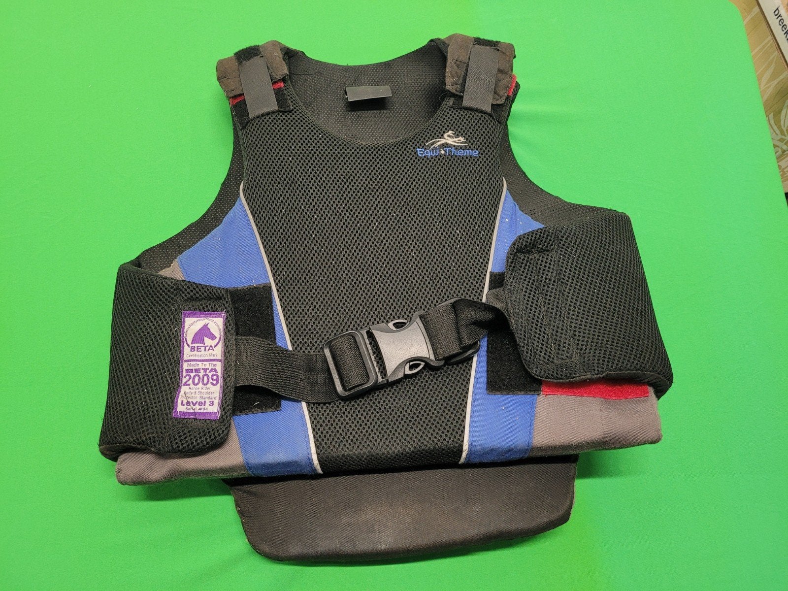 Equi Theme paardrij body protector, Ophalen of Verzenden, Gebruikt, Recreatie, Overige typen
