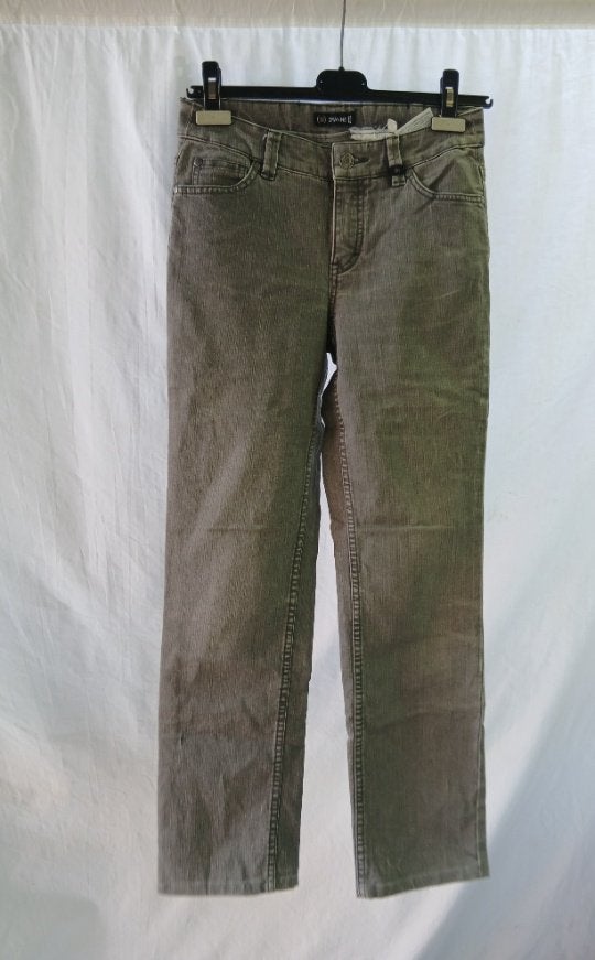 Grijze spijkerbroek W27 L34 merk Dyanne, Blauw, ., Ophalen of Verzenden, Zo goed als nieuw