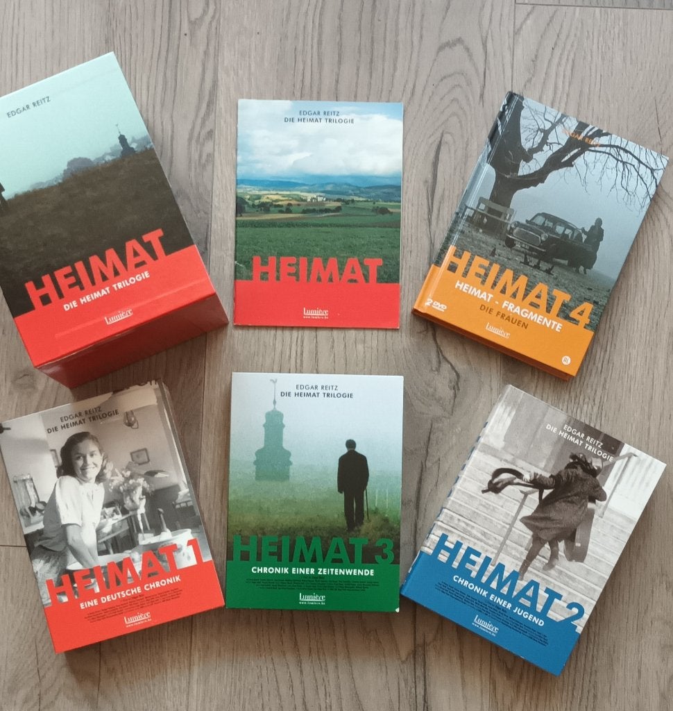 HEIMAT Trilogie - deel 1, 2, 3 en bonus 4 COMPLEET, Bonusmateriaal, Nederlands, Drama, Duits