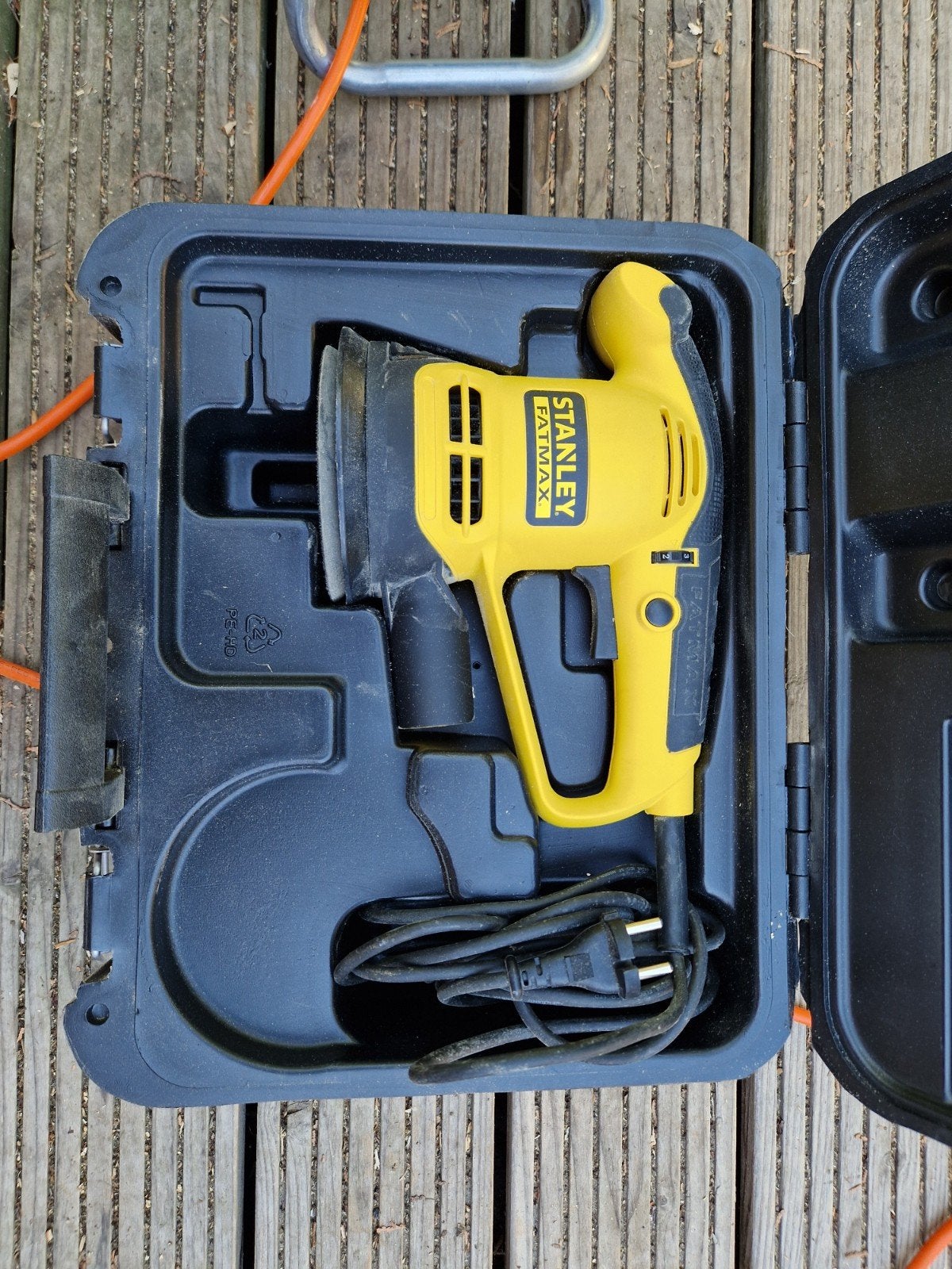 Stanley Fatmax schuurmachine, Ophalen, Gebruikt, Elektriciteit