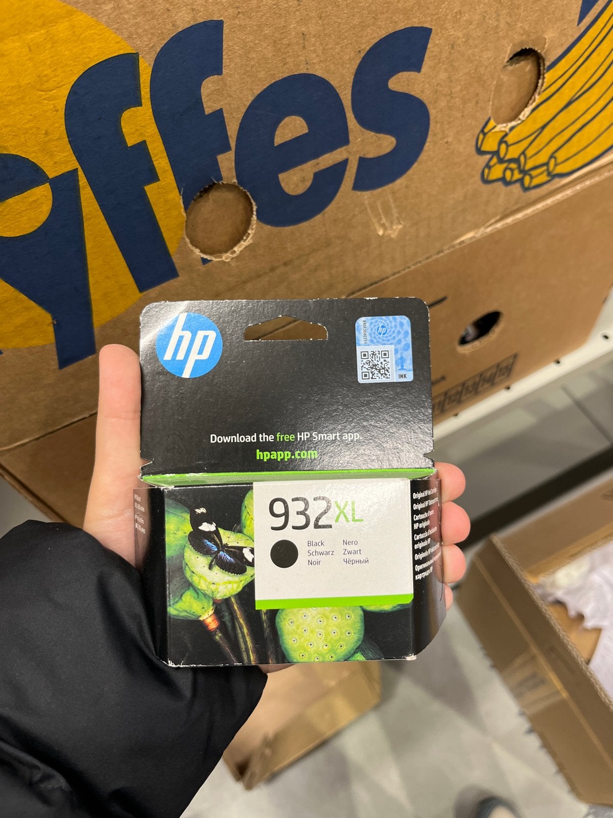 HP 932XL Zwarte Inktcartridge - Nieuw, Ophalen of Verzenden, Nieuw, Cartridge