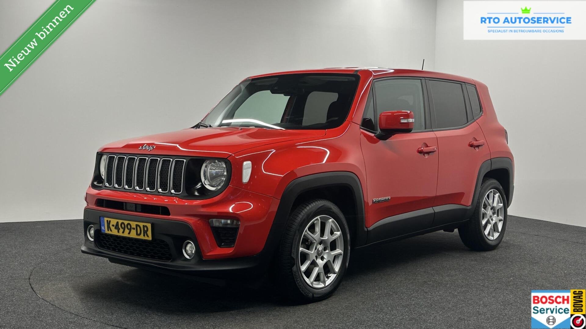 Jeep Renegade 1.0T Longitude CRUISE CARPLAY NAVI ECC DAB., Auto's, Jeep, Voorwielaandrijving, Automatische klimaatregeling, Met garantie (alle)