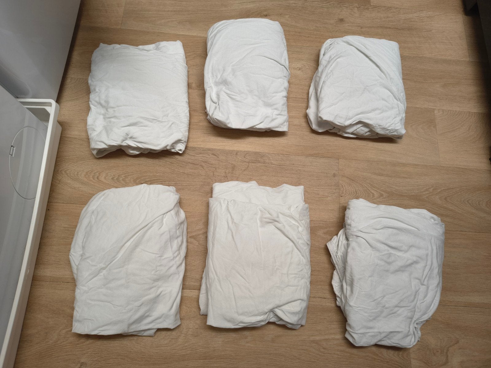 6x hoeslaken Len 80x130, Kinderen en Baby's, Kinderkamer | Beddengoed, Gebruikt, Jongetje of Meisje, Peuterbed, Ophalen of Verzenden