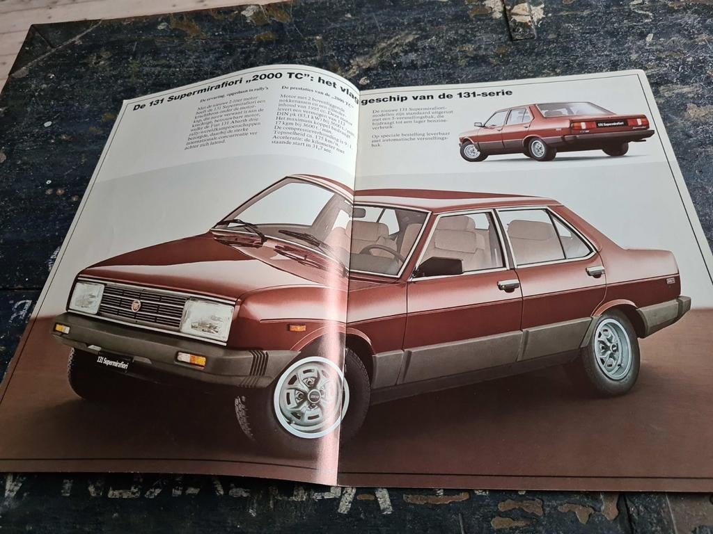 Fiat 131 Supermirafiori 2000 TC  / mirafiori CL 9/81, Ophalen of Verzenden, Zo goed als nieuw, Overige merken