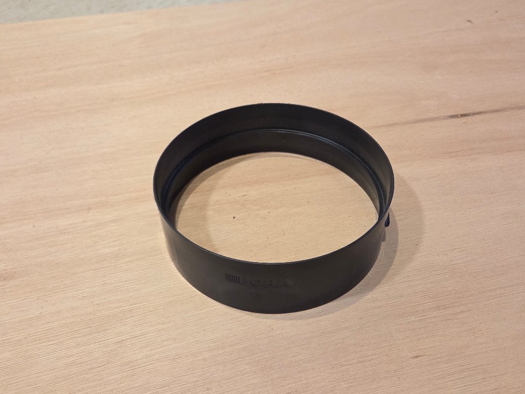 BORA Ecotube ERV/1 kanaalverbinder rond NIEUW Voorraad: 4, Nieuw, Ophalen of Verzenden, Minder dan 2 meter, 80 mm of meer