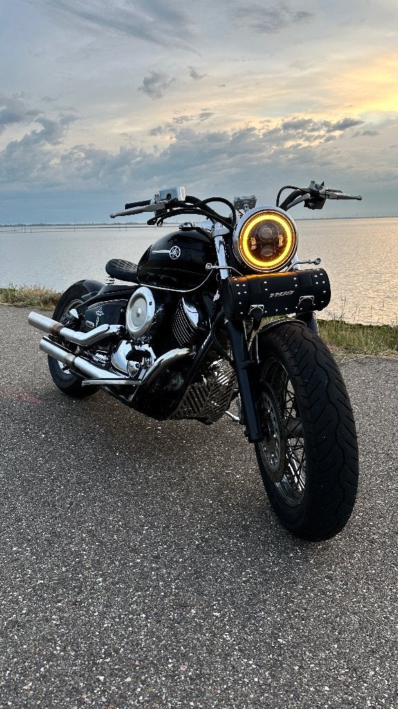 Mooiste YAMAHA XVS 1100 DragStar Classic Custom Bobber Zwart, Ophalen, Gebruikt