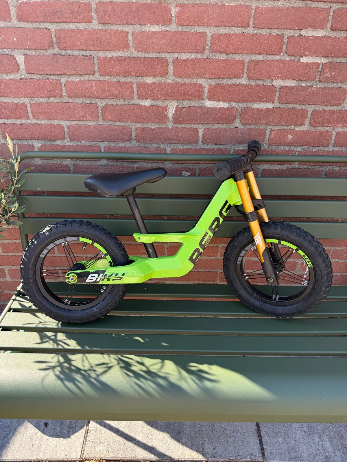 BERG Biky Cross Loopfiets - Zo goed als nieuw, Ophalen, Zo goed als nieuw, Velgrem, 16 tot 20 inch