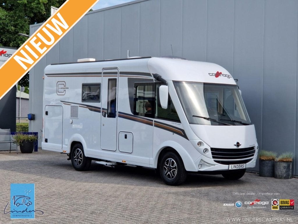 Carthago C-Compactline I 138 DB | ACTIE | Compact | Automaat, Caravans en Kamperen, Campers, Fiat, 6 tot 7 meter, Bedrijf, Diesel