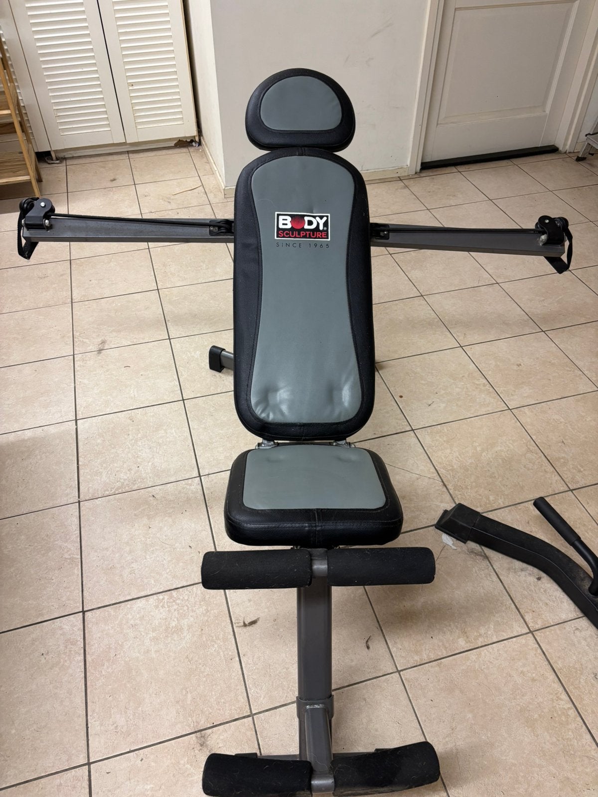 Body sculpture multi adjustable bench, Sport en Fitness, Fitnessmaterialen, Ophalen, Zo goed als nieuw, Fitnessbank