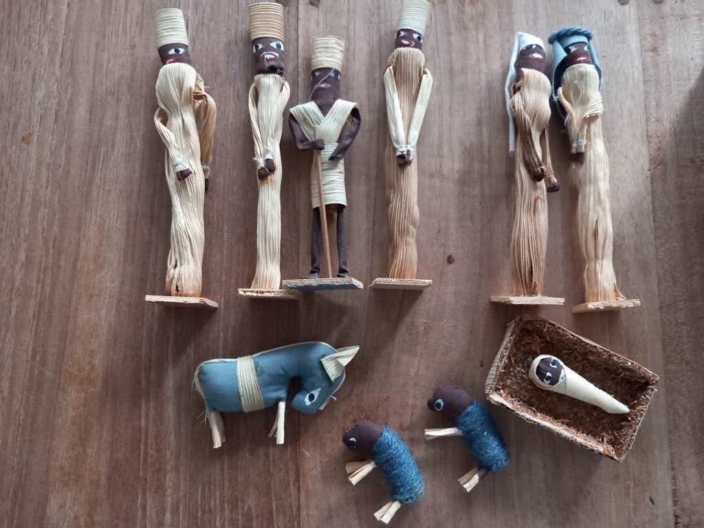 Christmas corn dolls, Diversen, Kerst, Gebruikt, Ophalen