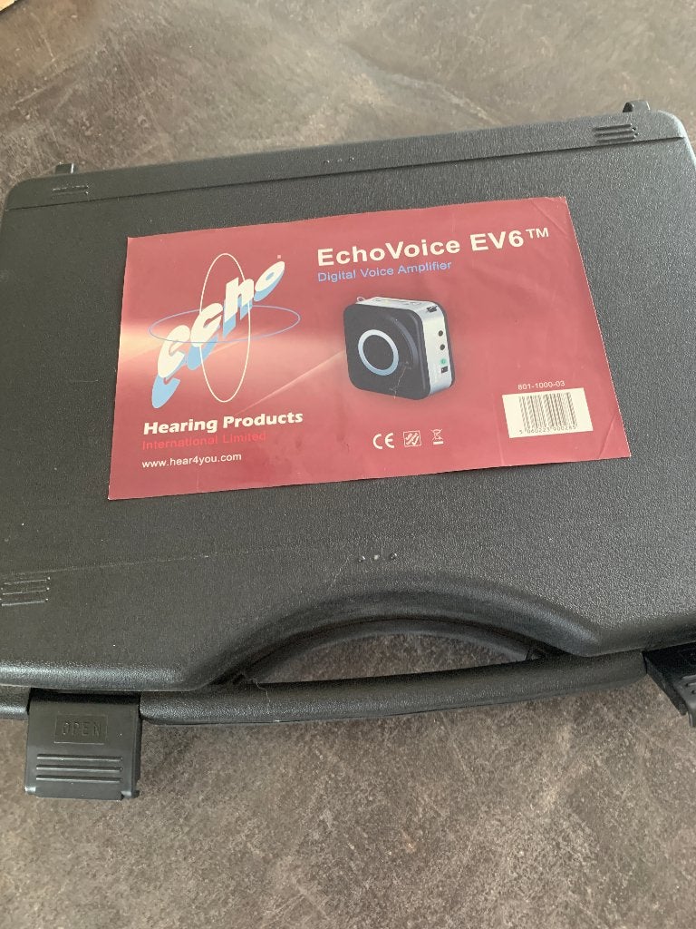 EchoVoice EV6 Stemversterker o.a. voor parkinson,s patients, Ophalen of Verzenden, Zo goed als nieuw