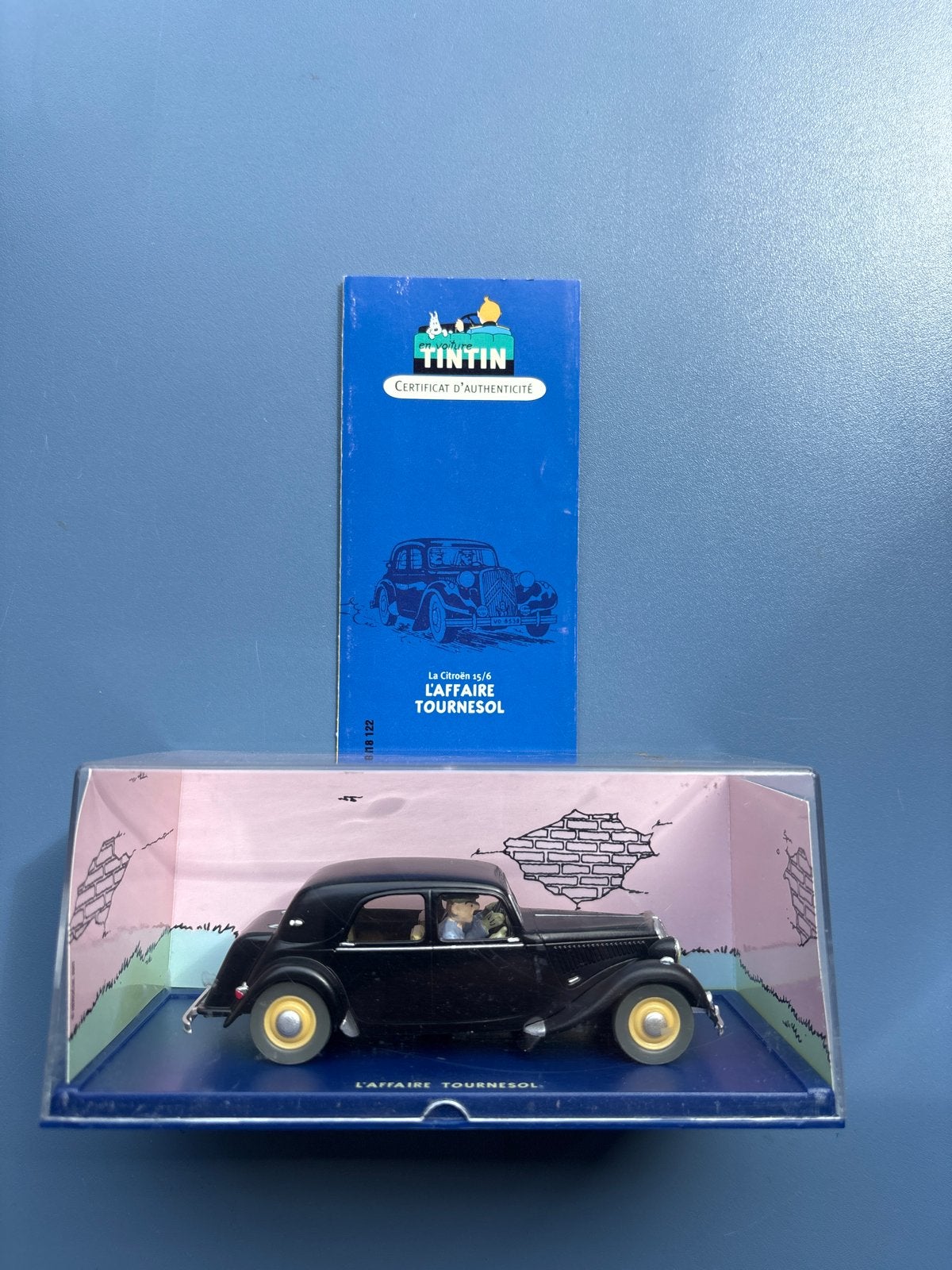 Kuifje auto 1/43 - Citroën 15/6 'L'Affaire Tournesol', Ophalen of Verzenden, Nieuw